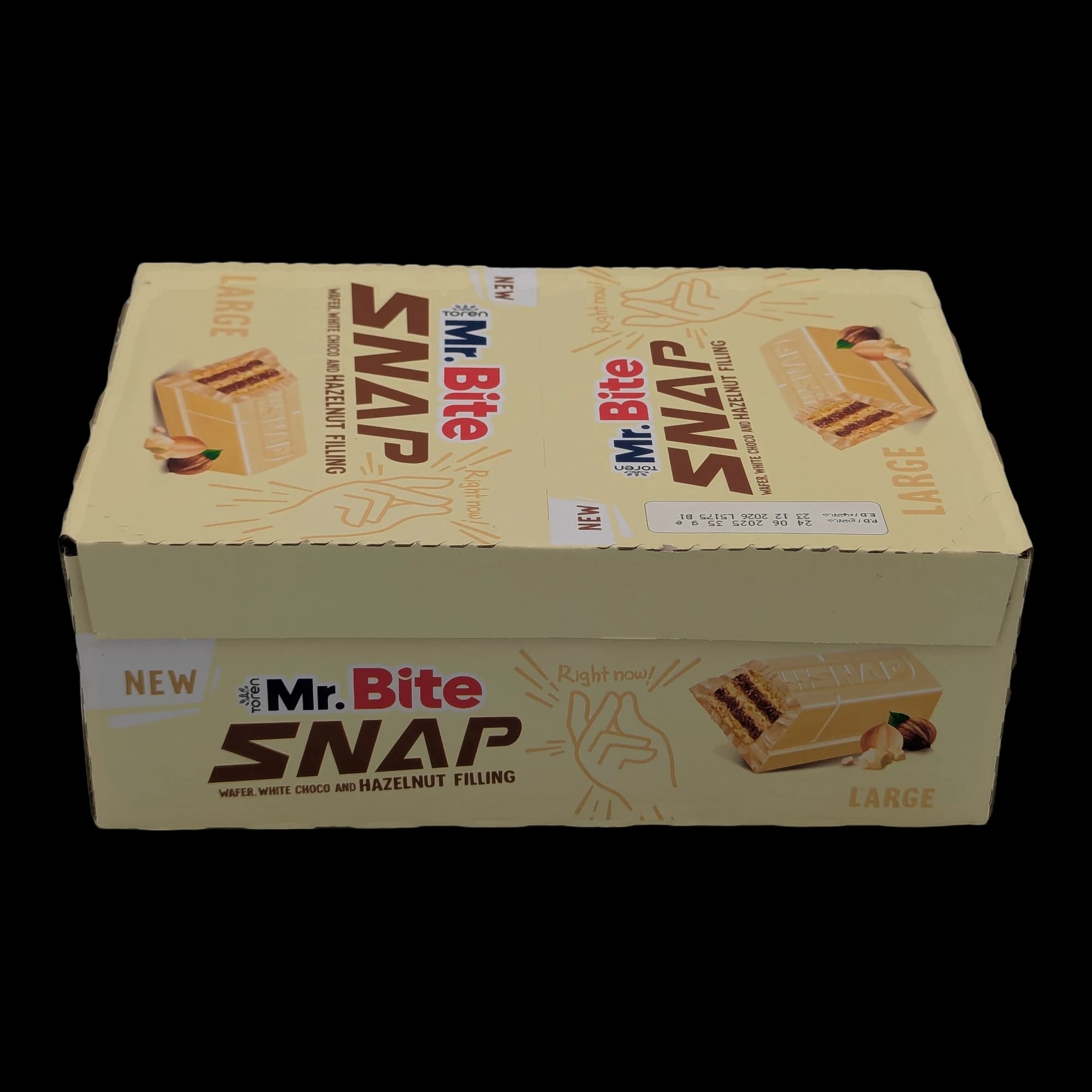 Mr. Bite White Chocolate and Hazelnut Wafer