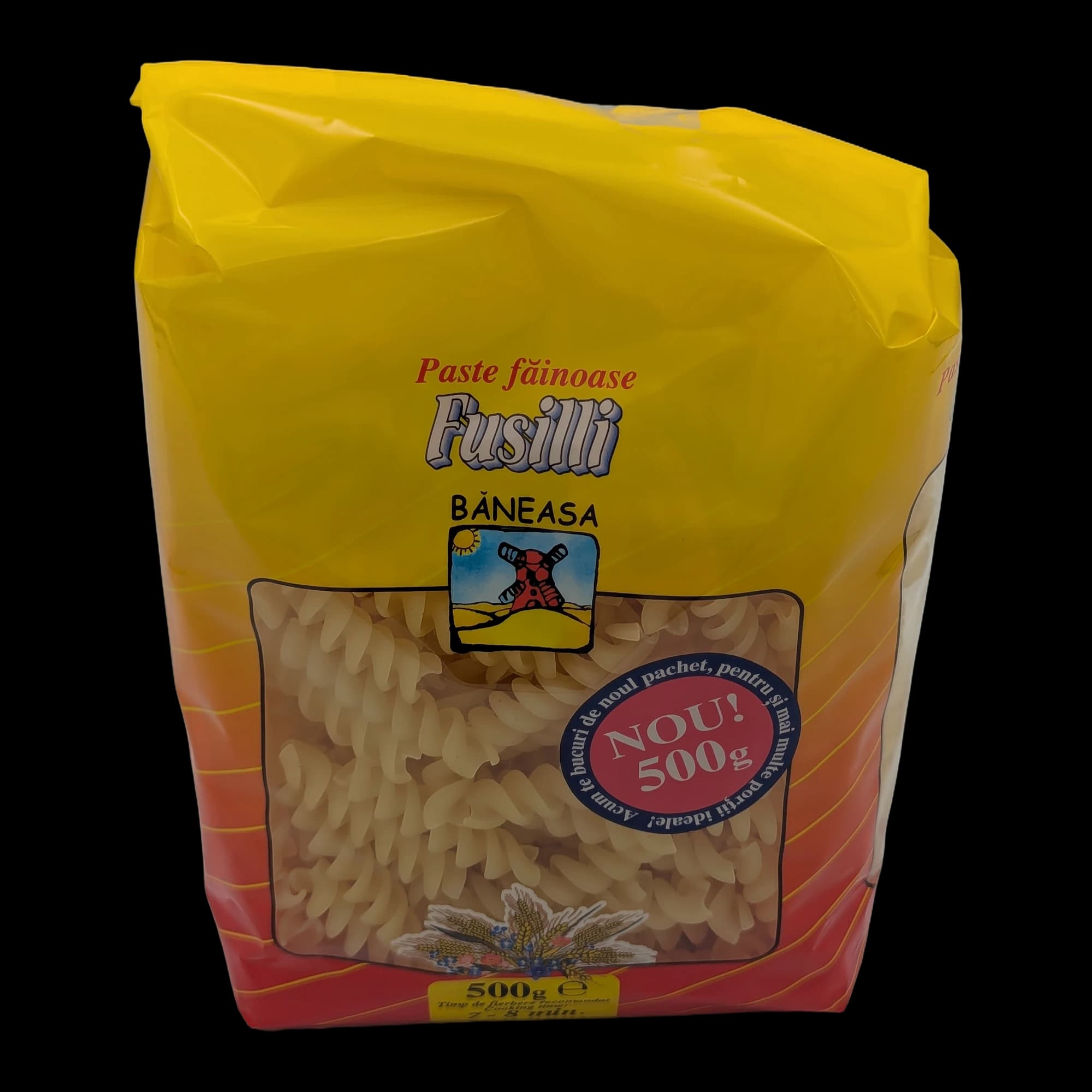 Paste făinoase Fusilli