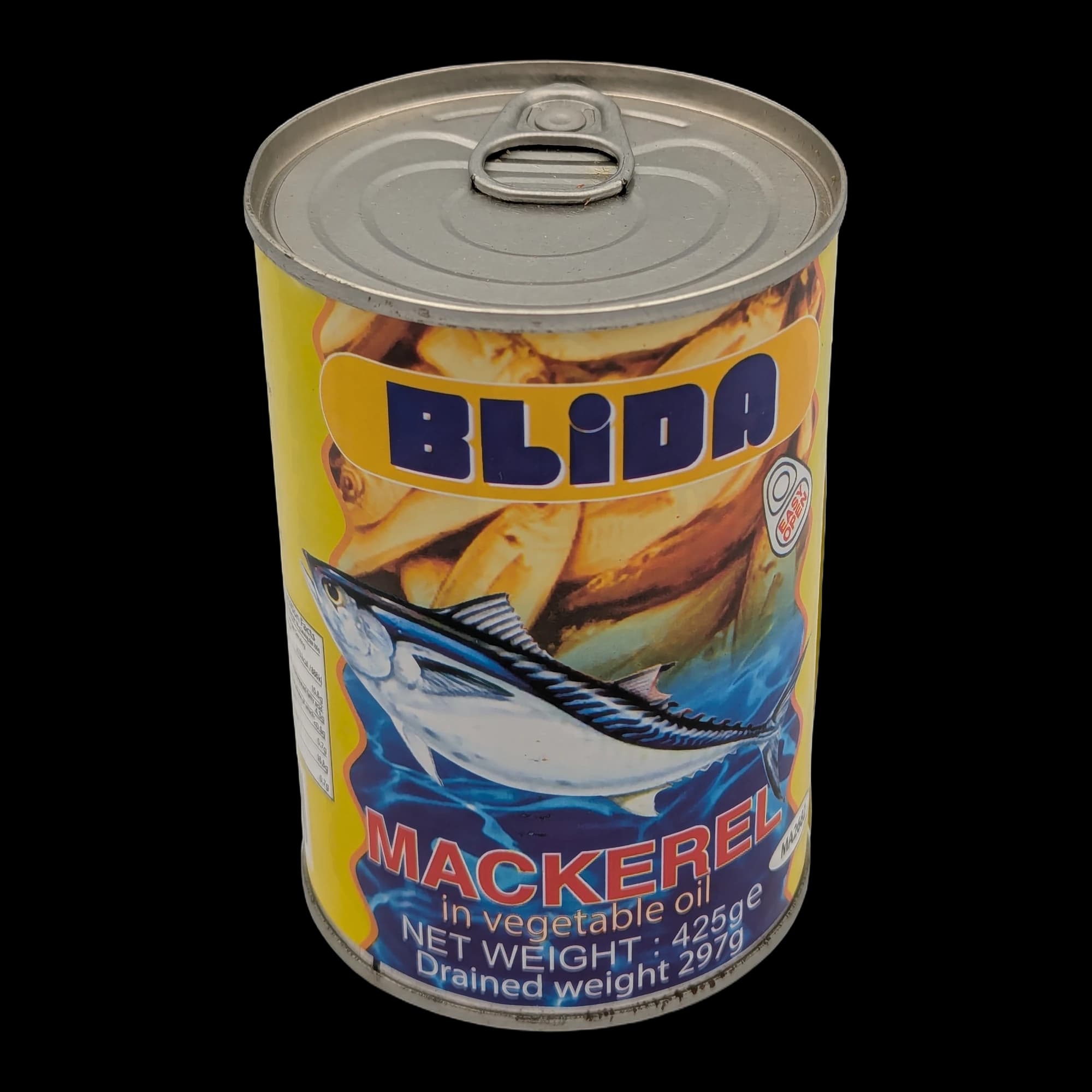 ماكريل في الزيت النباتي